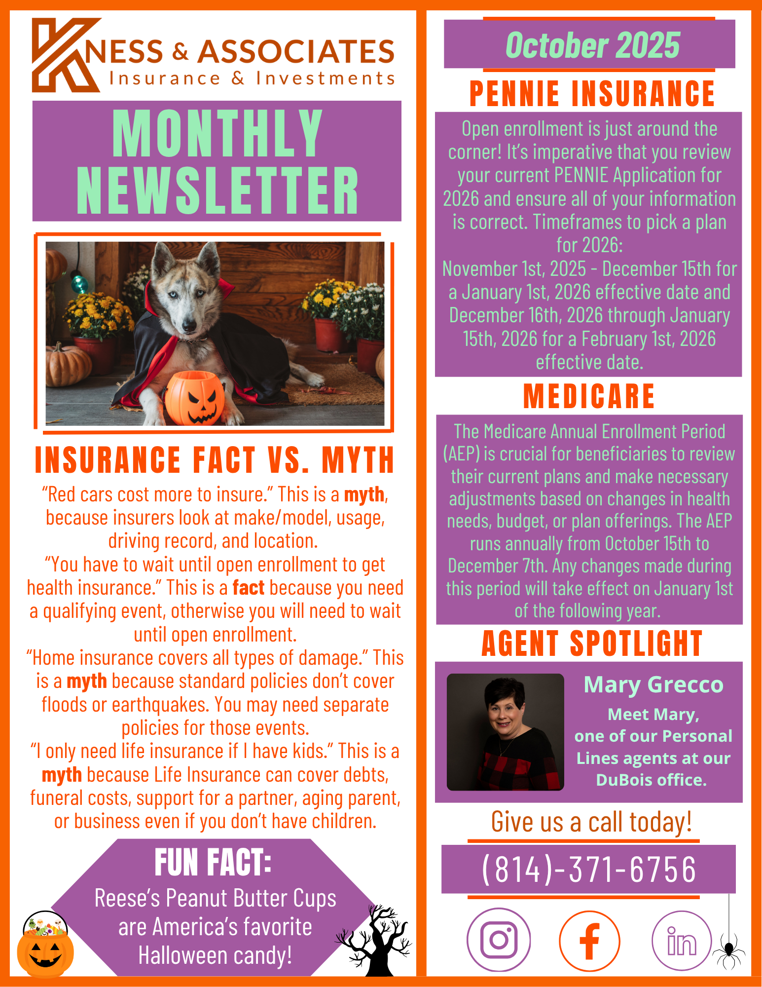 October Newsletter
